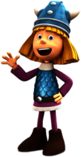 Vicky the Viking Waving
