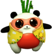 Doby & Disy Panda Is Wearing A Vest