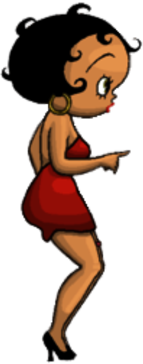 Betty Boop Side View