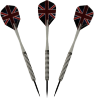 Darts With Union Jack
