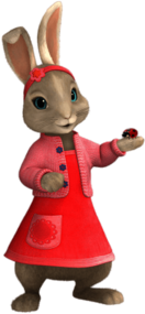 Lily Bobtail With Ladybug on Paw