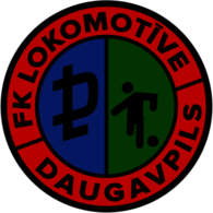 FK Lokomotive Daugavpils (mid 90's logo)