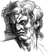 Angry Face Hatred or Jealousy