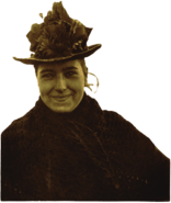 Smiling Victorian Woman