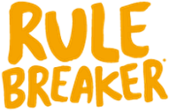 Rule Breaker logo yellow