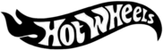 Hot Wheels logo black and white