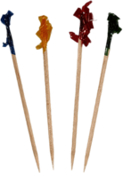 Frilled Toothpicks