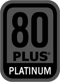 Power Supply 80 PLUS Platinum Certification