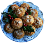 Plate Of Mince Pies For Christmas