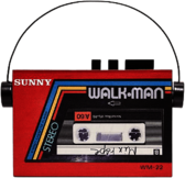 Vintage Sunny Walkman