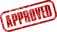 Approved Red Stamp