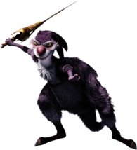 Ice Age character Raz the Pirate