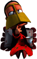 Freej Um Saeed Drinking Tea