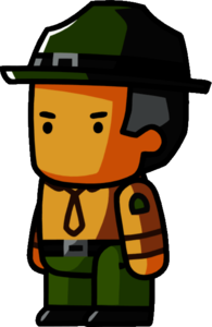 Scribblenauts Sergent