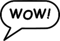 Speech Bubble Wow!