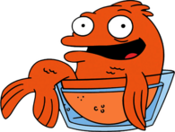American Dad! Character Klaus Heissler the Fish