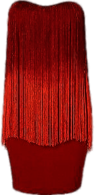 Red Tassel Dress
