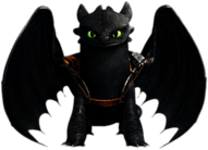 Night Fury with Gear