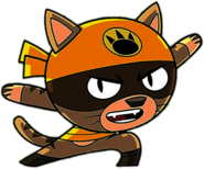 Chop Chop Character Neeko ready to fight