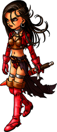 Dragon Quest (Dragon Warrior) character Aishe