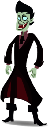 Bat Pat Character Carl the Vampire