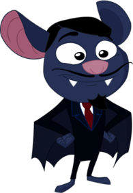 Bat Pat Character Limp Wing