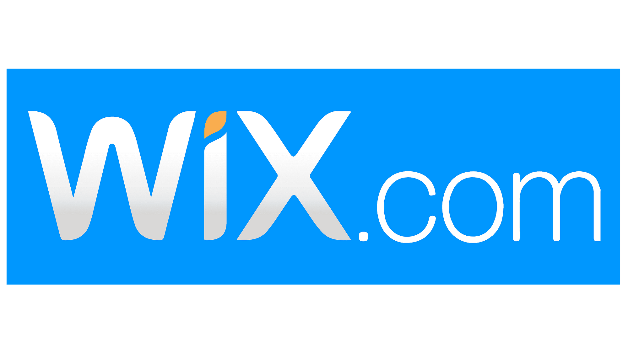 Wix logo banner