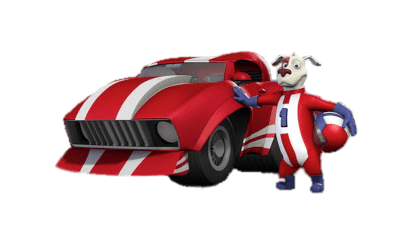 Turbo Dogs Dash In Front Of His Car