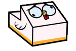 Unikitty Character Crazy Chicken