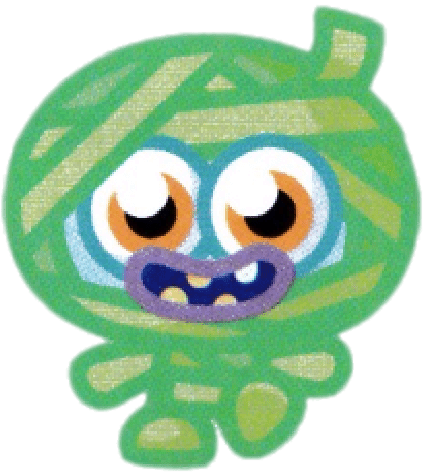 Mishmash the Crummy Mummy Smiling