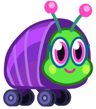 Shmoops the Slug In Bug Smiling