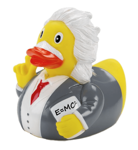 Albert Einstein Rubber Duck