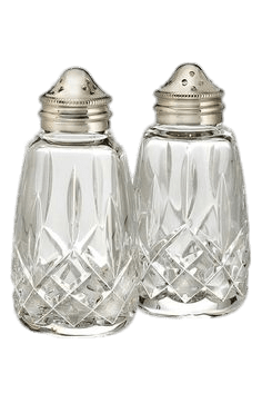 Crystal Salt and Pepper Set