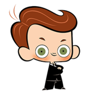 Eliot Kid Wearing Suit