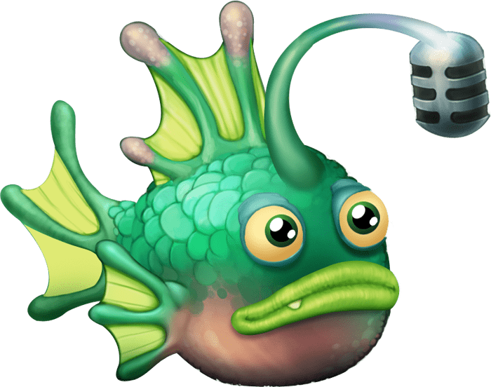 Angler Baby With Attached Microphone