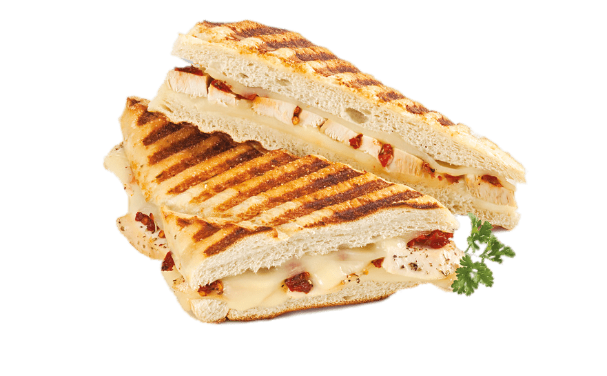 Croque Monsieur With Chicken and Mozarella