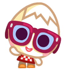 Yolka the Boiled Boffin Waving