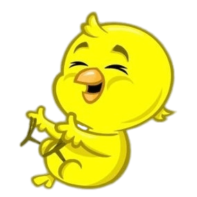 Little Yellow Chickadee Laughing