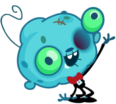 Jibbly the Dearly Departed Nibbly Playing With His Eye