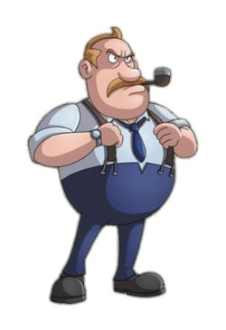 Inspector Gadget Character Chief Quimby