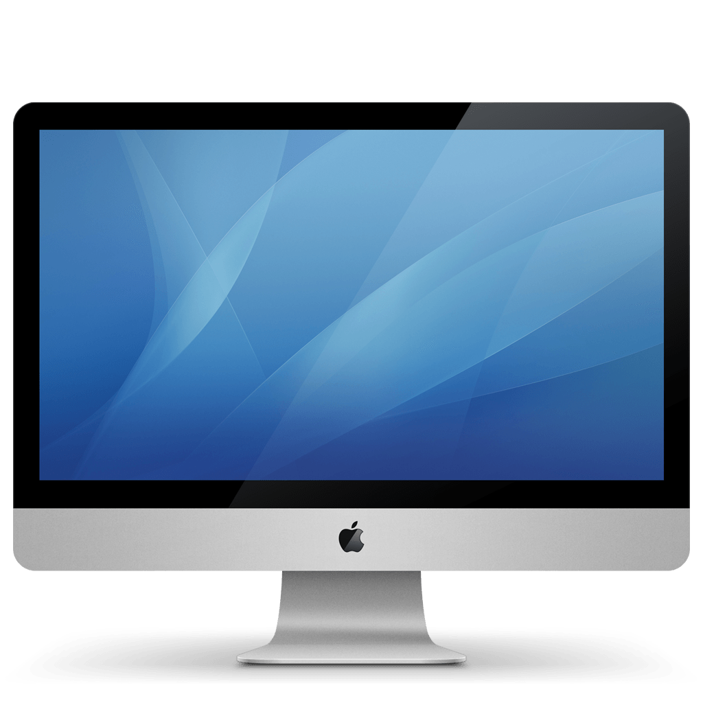 Monitor Apple Blue