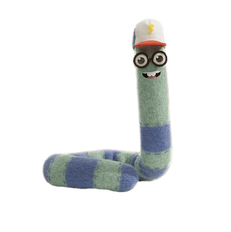 Becca's Bunch Character Pedro the Worm