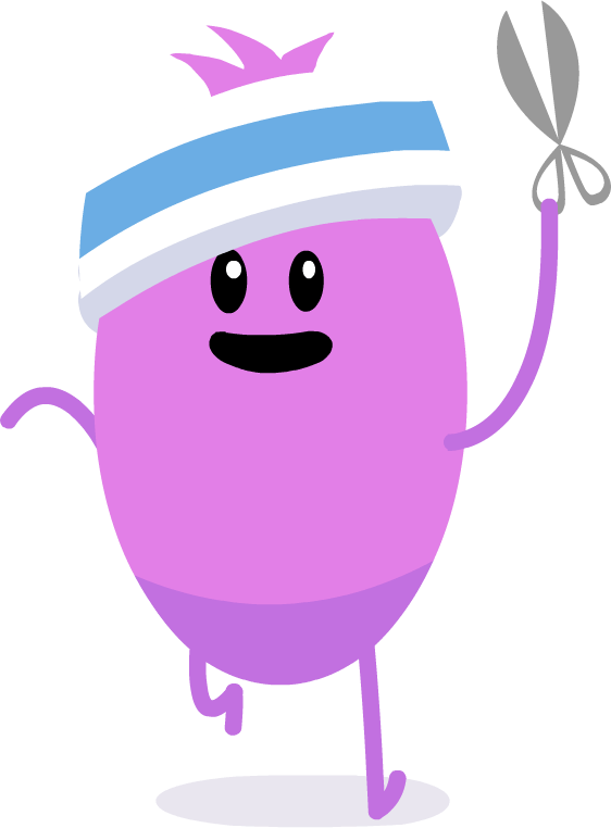 Zany Running Around With Scissors