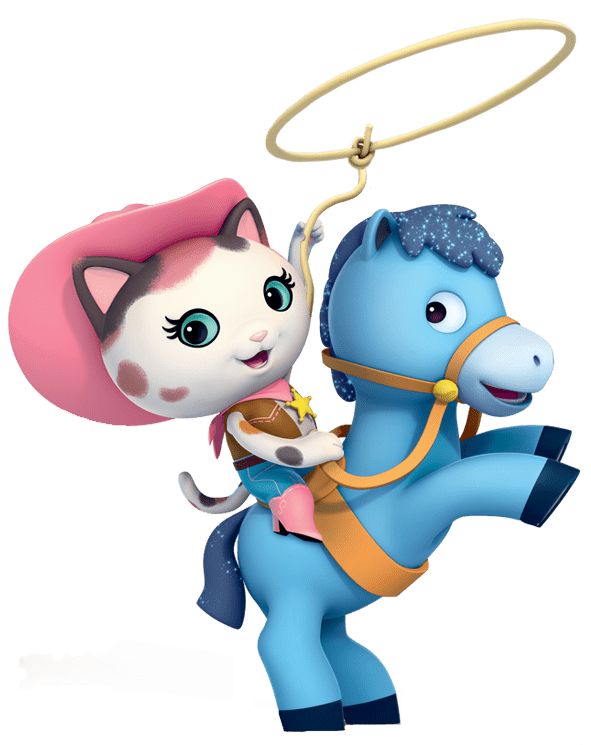 Sheriff Callie on Her Horse