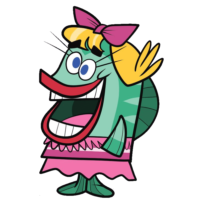 Scaredy Squirrel Character Sally the Trout