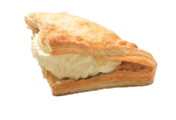 Apple Turnover With Cream