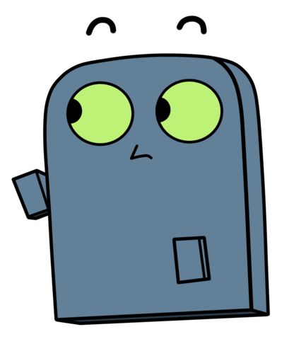 Unikitty Character Brock Holding Out Hand