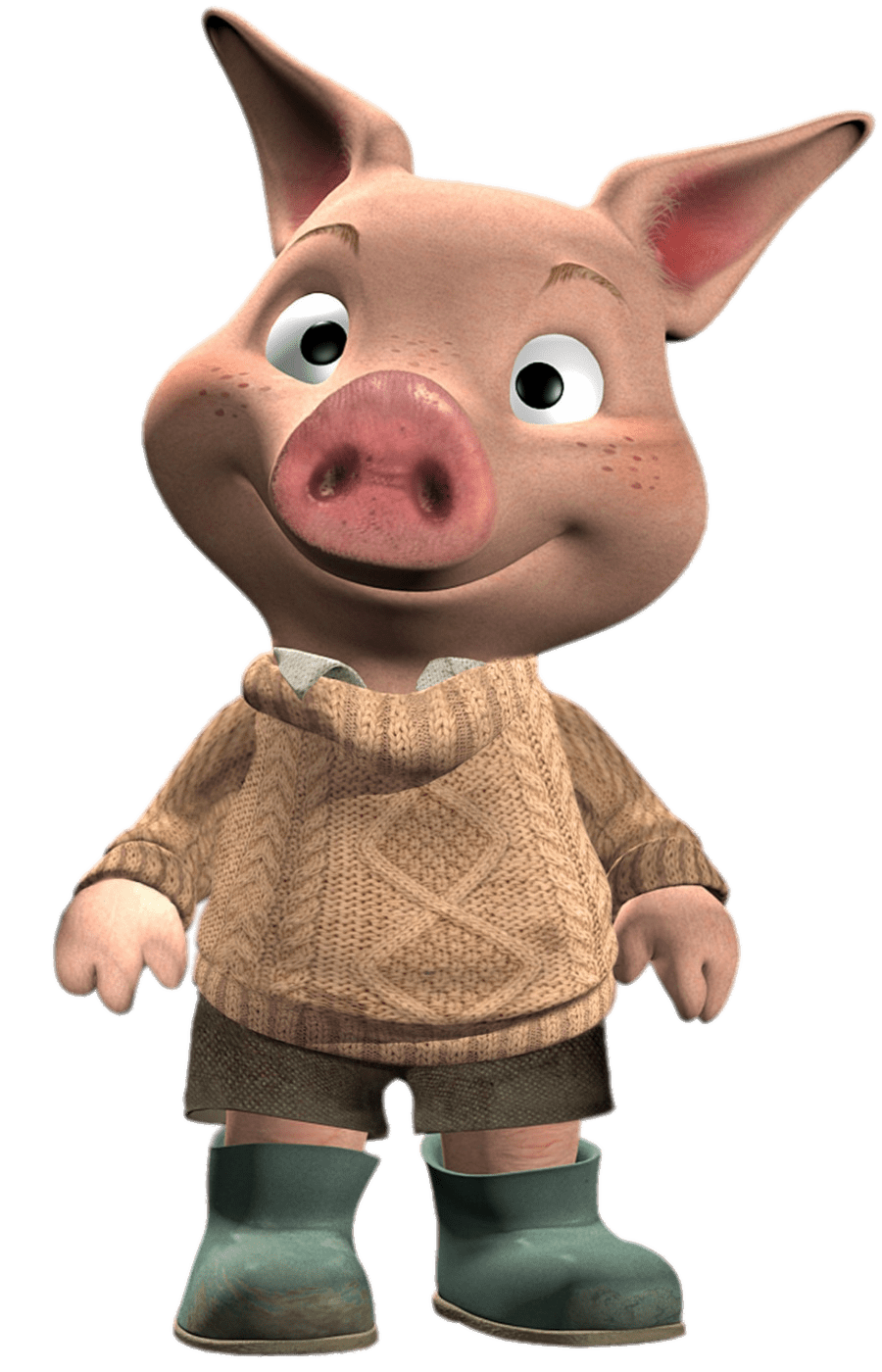 Jakers ! Piggley Winks Head Tilted