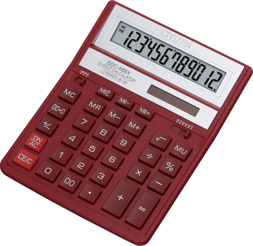 Red Calculator