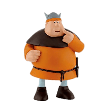 Vic the Viking Character Faxe Figurine